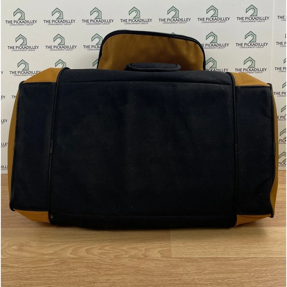 Carhartt Legacy Gear Bag Brown Black Utility Travel Duffel Work Bag 20 Inch